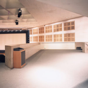 Auditorium at the Louvre Museum by Steven Elmets