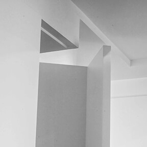 Cabinet detail designed by Steven Elmets Architecture