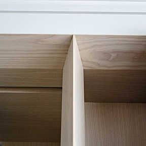 Cabinet detail by Steven Elmets Architecture